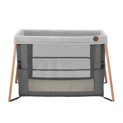 Maxi Cosi Iris Playard || Fashion-Essential Graphite || Birth+ to 36months