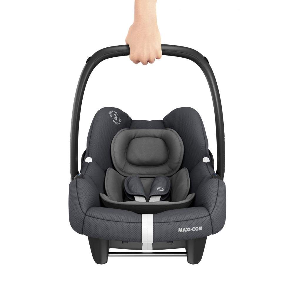 Maxi Cosi Tinca Car Seat || Fashion-Essential Graphite || Birth+ To 12months