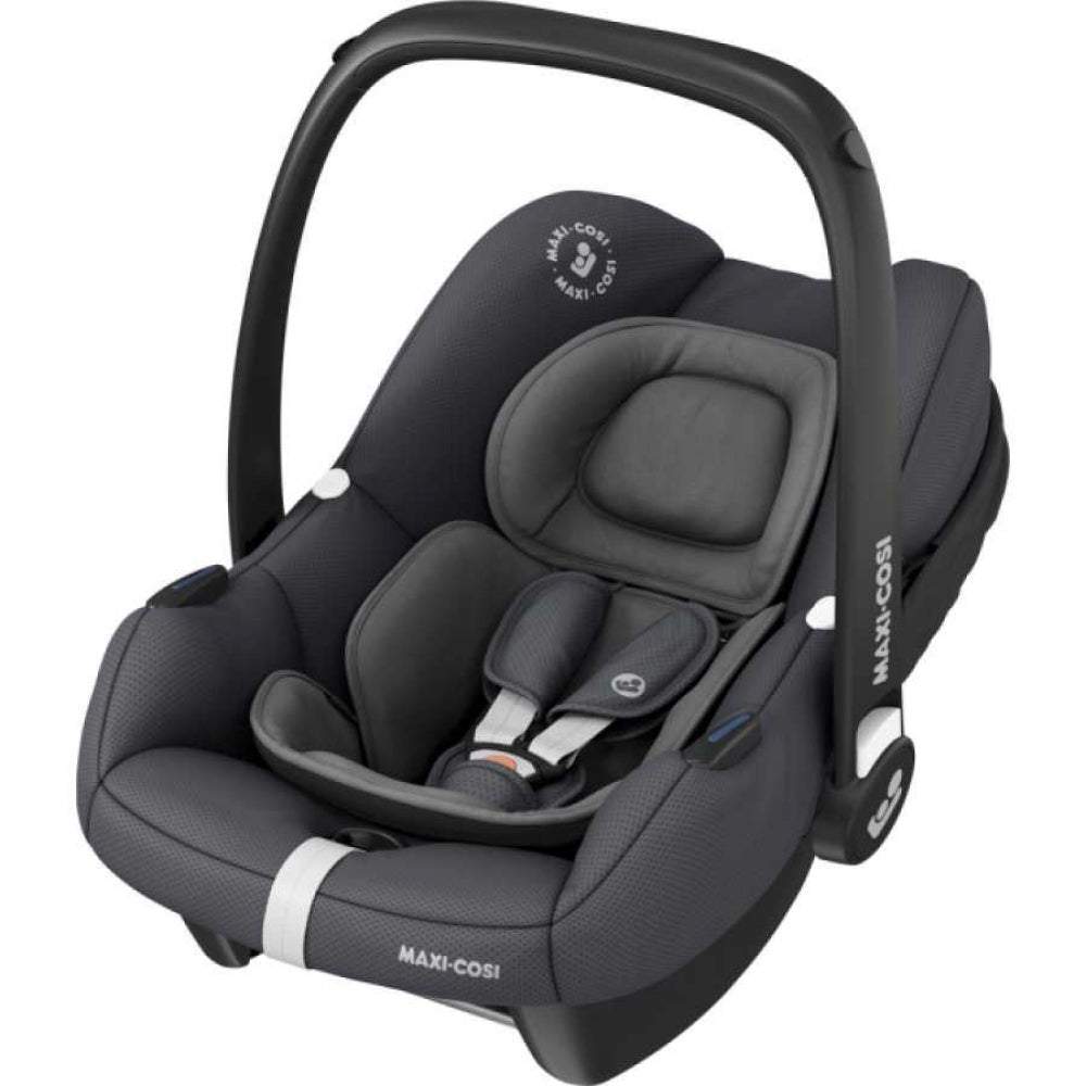 Maxi Cosi Tinca Car Seat || Fashion-Essential Graphite || Birth+ To 12months