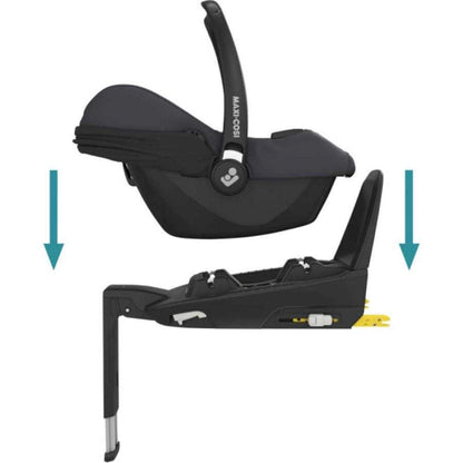 Maxi Cosi Tinca Car Seat || Fashion-Essential Graphite || Birth+ To 12months