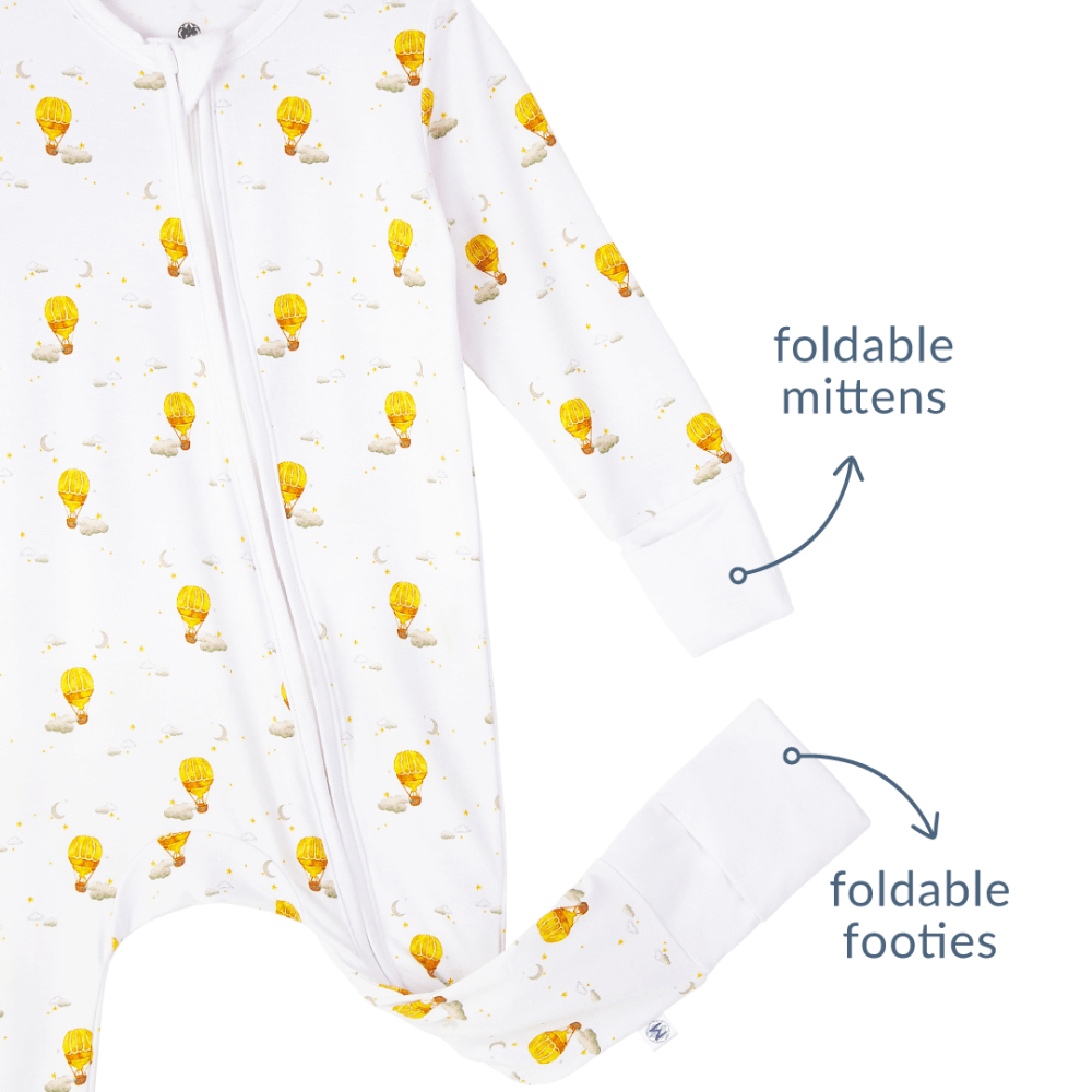Malabar Baby Organic Swaddle - Hot Air Balloon