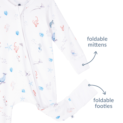 Malabar Baby Organic Swaddle - Under The Sea