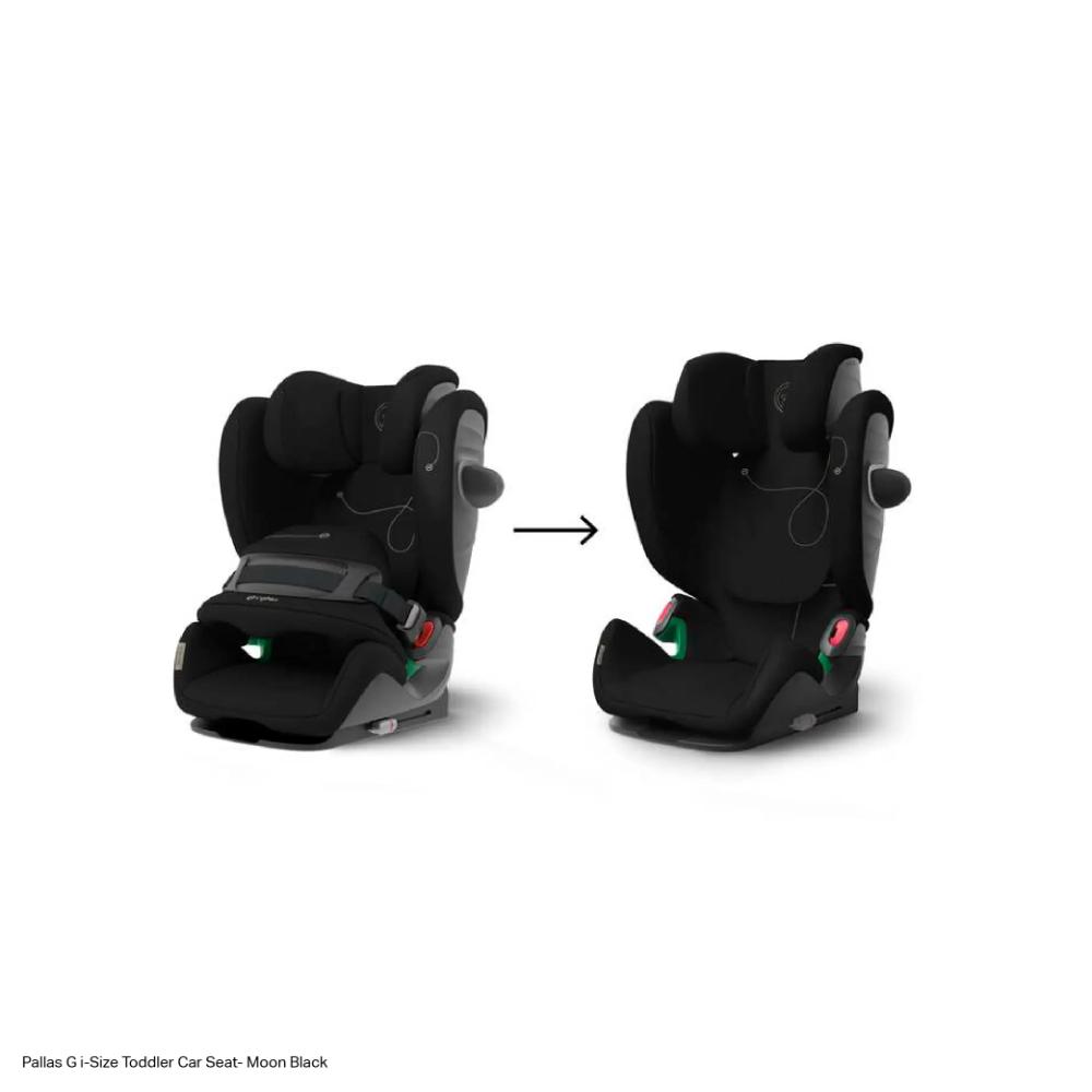 Cybex Pallas G i-Size Car Seat - Moon Black