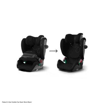 Cybex Pallas G i-Size Car Seat - Moon Black