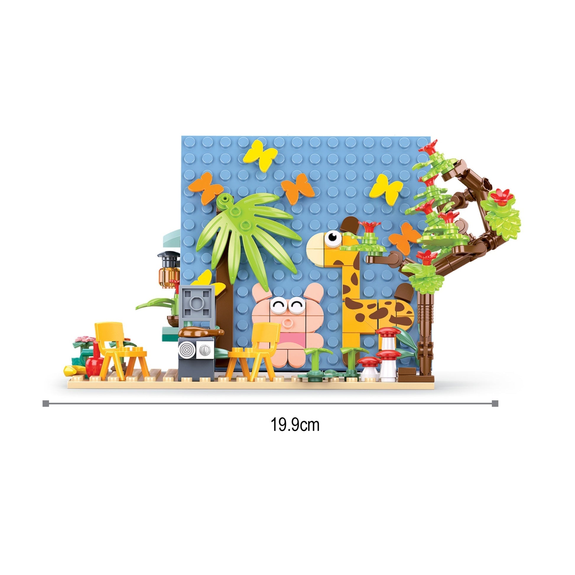 Playzu By Sluban Girls Camp Building Blocks Kit for Girls || 8years to 14years
