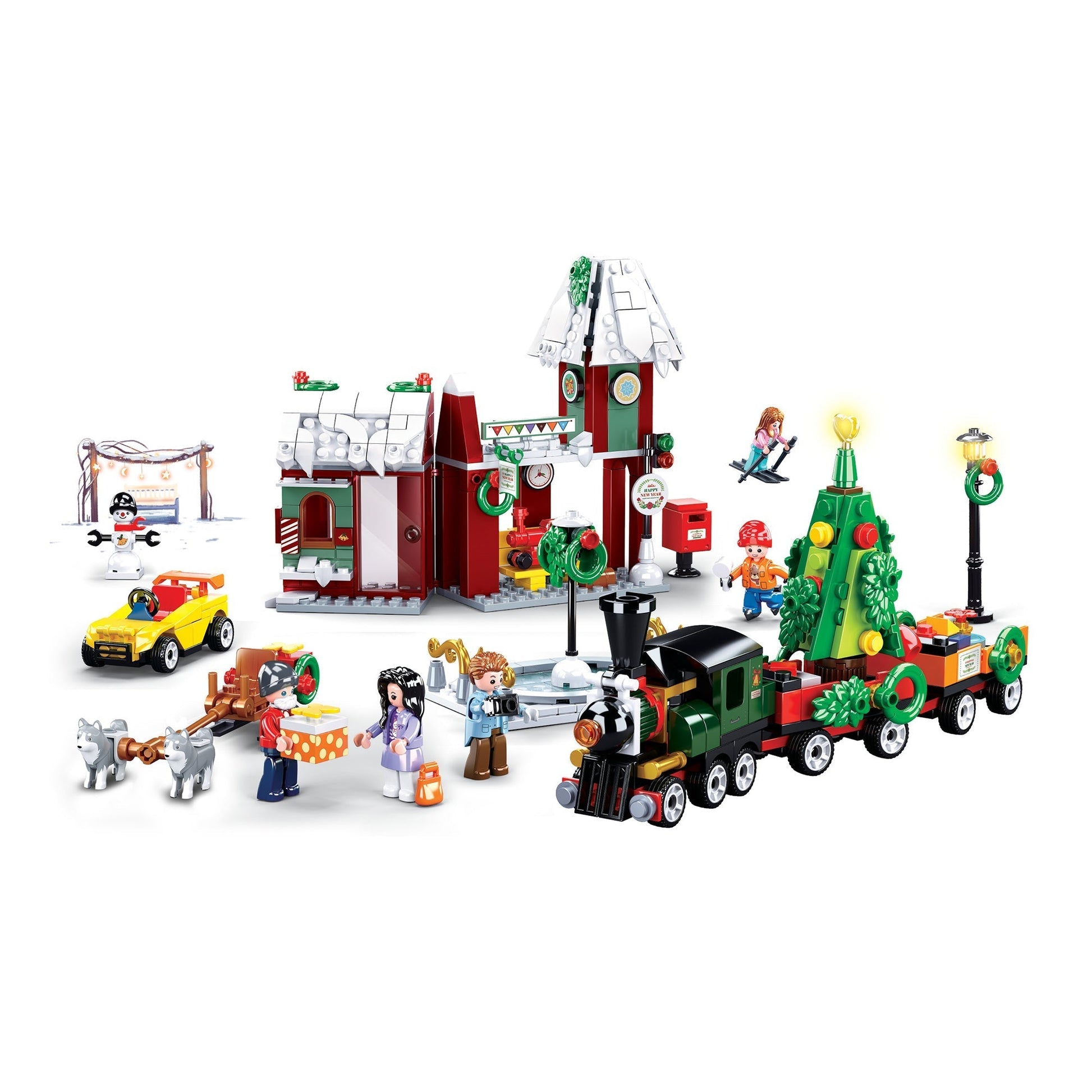 Playzu By Sluban New Year Theme Design Building Blocks || 6years to 12years