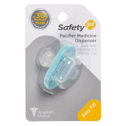Safety First Pacifier Medicine Dispenser Health Care Blue 3M To 36M - Distressed