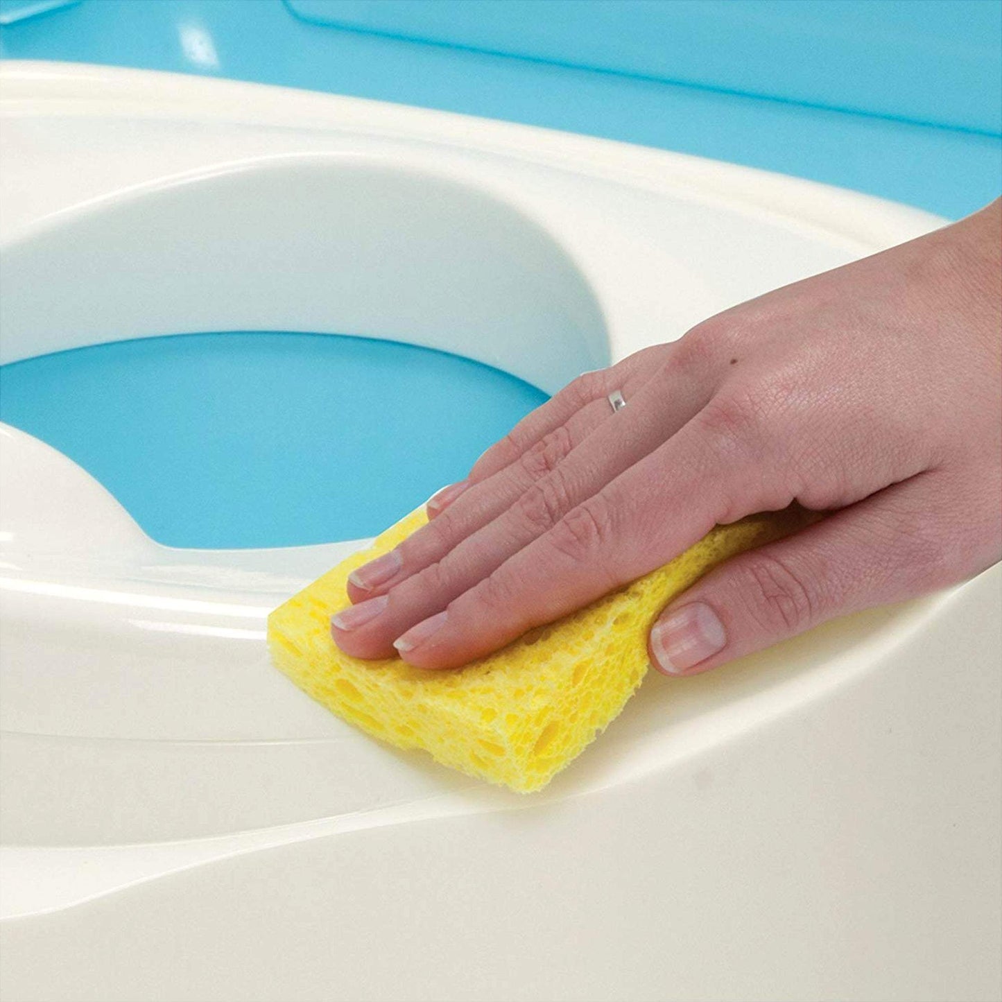 Safety 1st Clean Comfort 3in1 Potty Blue & White 18M to 36M