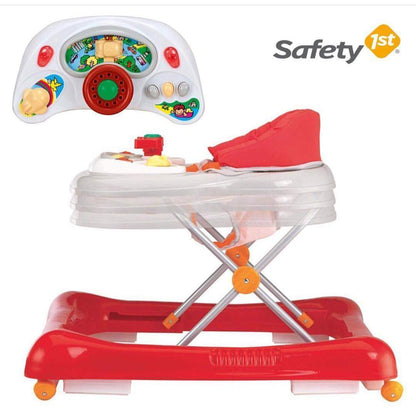 Safety First Ludo Walker Red 6M To 36M - Distressed