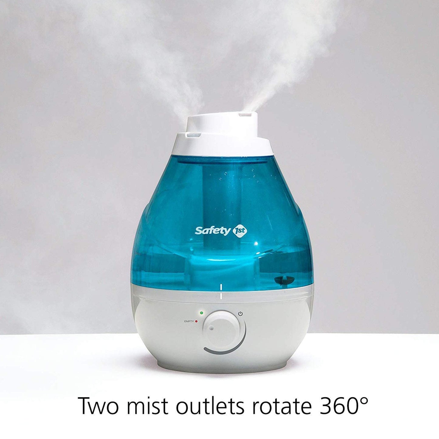 Safety 1st Soothing Cool Mist Humidifier Teal & White Birth+ to 36M