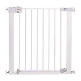 Safety 1St White Color Auto Close Gate || 6Months To 36Months || Distress Box - Distressed