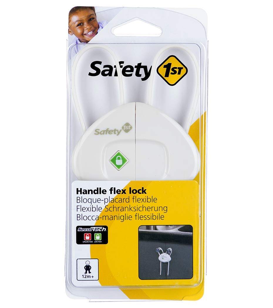 Safety 1st White Color Handle Flex Lock || 6months to 48months
