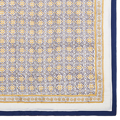 Malabar Baby Seminyak Blue Baby Quilt