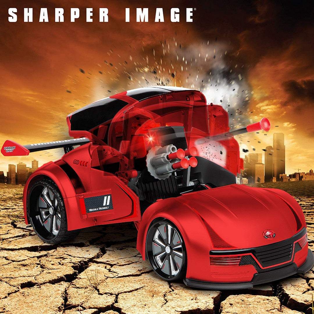 Sharper Image Transforming Missile Launcher  Vehicle  Red ||  6years to 14years