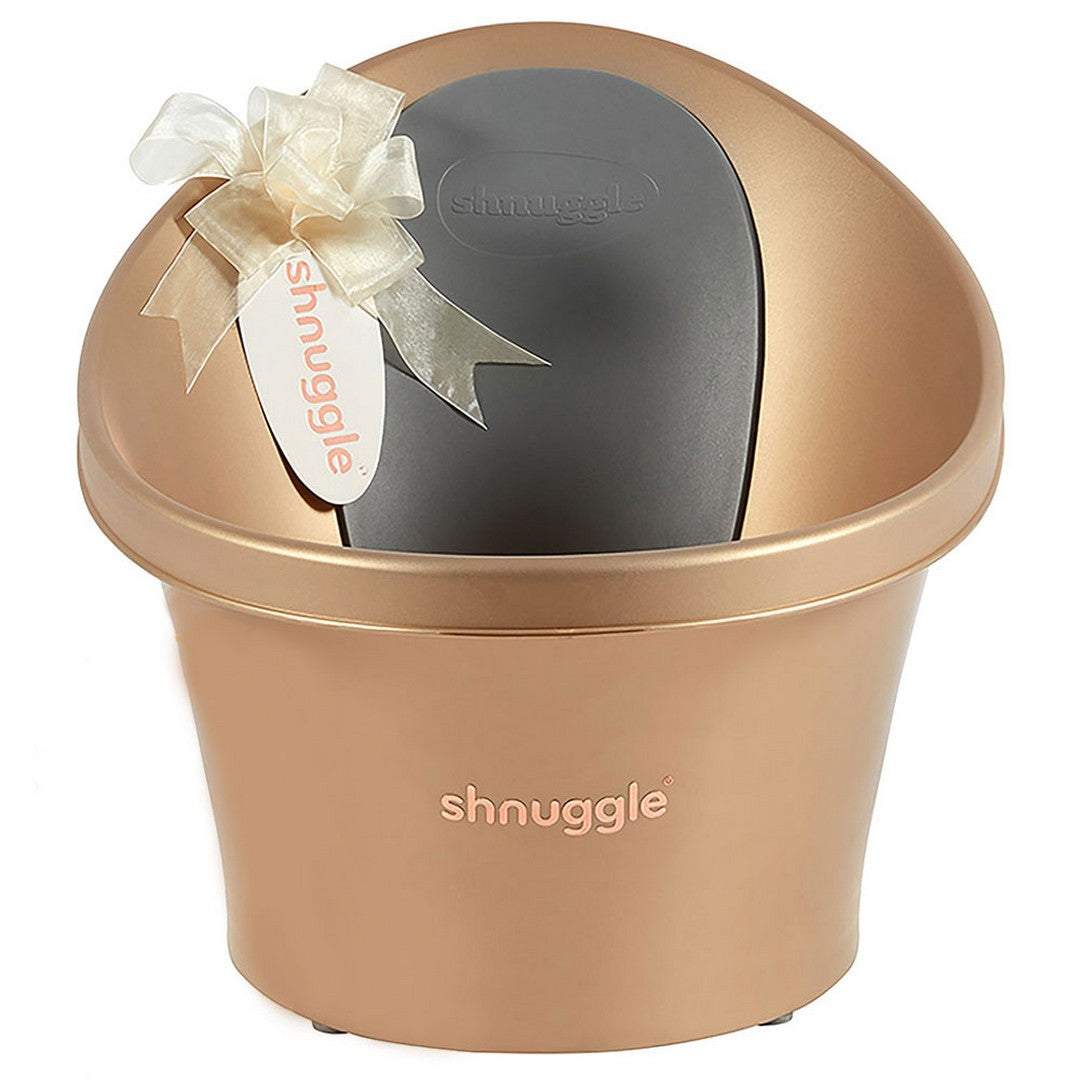 Shnuggle Baby Bath With Plug Bath Tub  Gold Birth+ To 18M