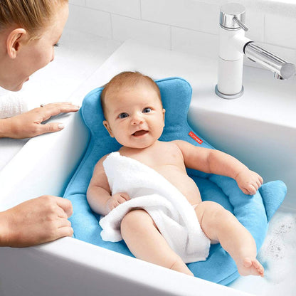Skip Hop Blue Color Moby Soft Spot Sink Bather 3months to 24months