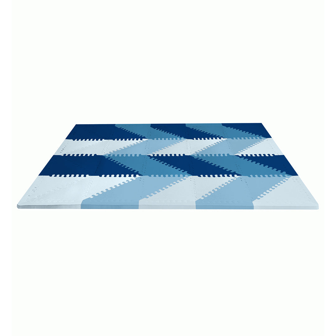 Skip Hop Blue Ombre Playspot Geo Foam Tiles Birth+ to 24months