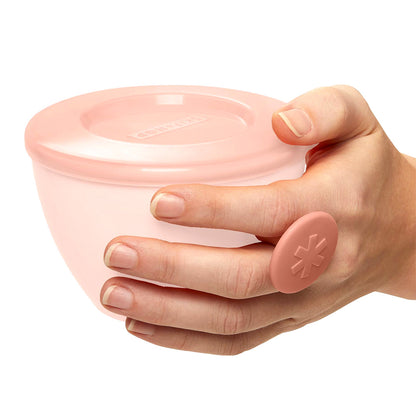 Skip Hop Easy Grab Grey & Pink Bowls 3months to 36months