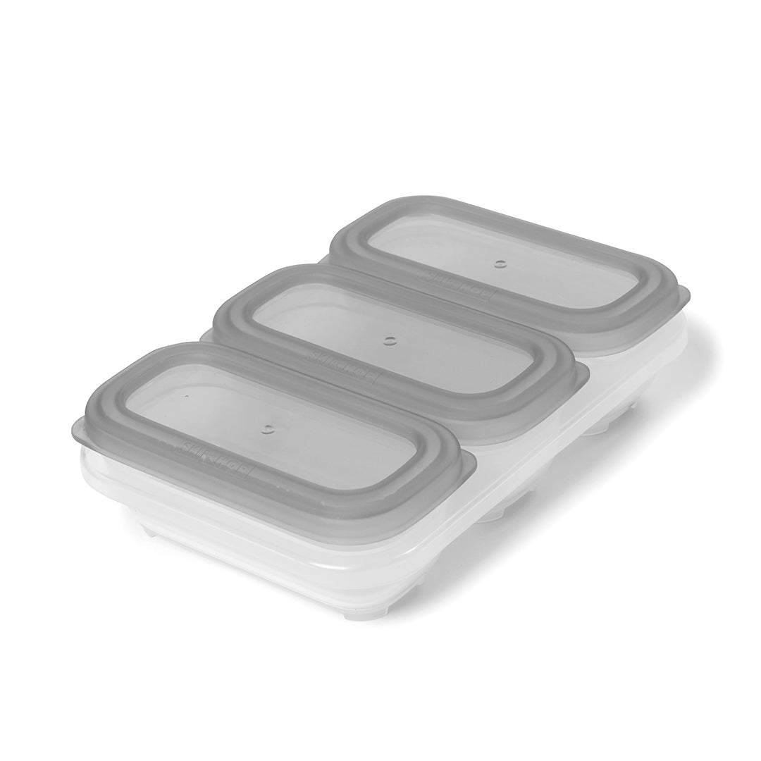 Skip Hop Grey Color 4Oz Containers 3months to 36months