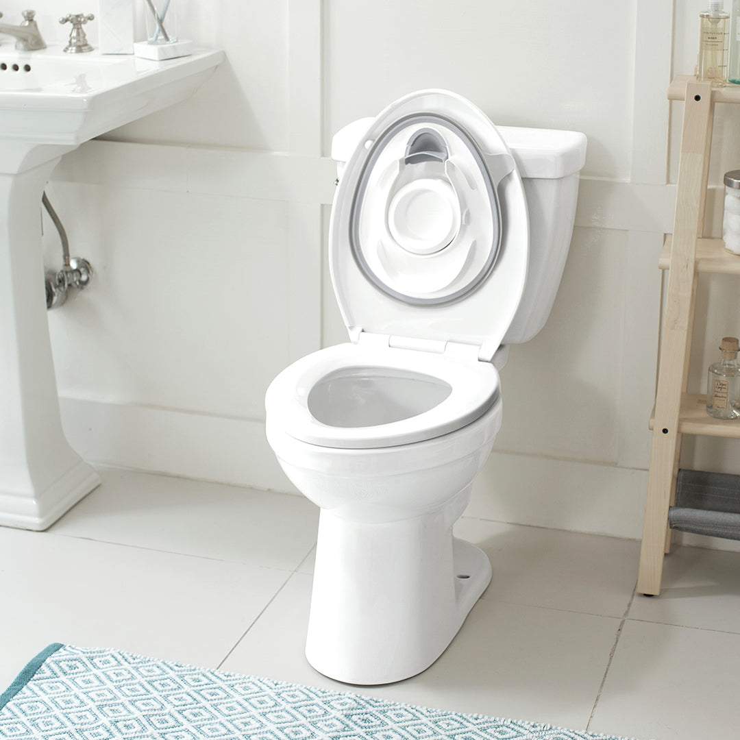 Skip Hop White Color Easy Store Toilet Trainer 18month to 48month