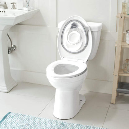 Skip Hop White Color Easy Store Toilet Trainer 18month to 48month