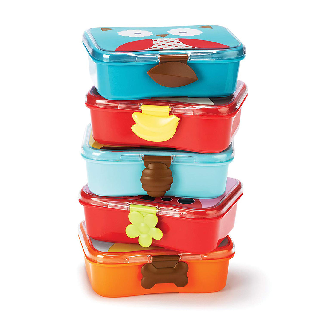 Skip Hop Zoo 4 Piece Lunch Kit Giraffe 3years to 6years