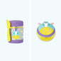 Skip Hop Zoo Insulated Little Kid Food Jar Unicorn & Skip Hop Zoo Snack Cup Unicorn