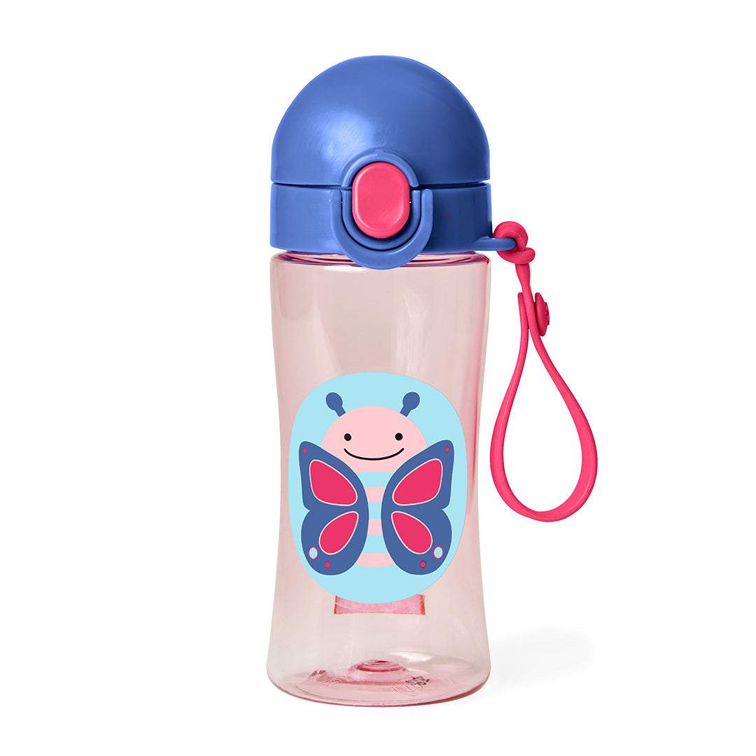 Skip Hop Zoo LockTop Sports Bottles Butterfly 3years to 6years
