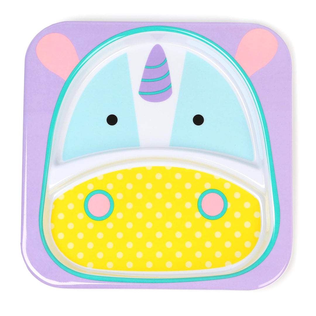 Skip Hop Zoo Melamine Plate & Bowl Set Unicorn 6months to 48months