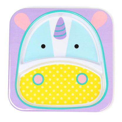Skip Hop Zoo Melamine Plate & Bowl Set Unicorn 6months to 48months