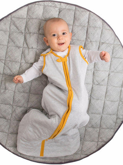 Malabar Baby TOG 0.6 (Lightweight) - Erawan Grey Wearable Baby Sleep Sack