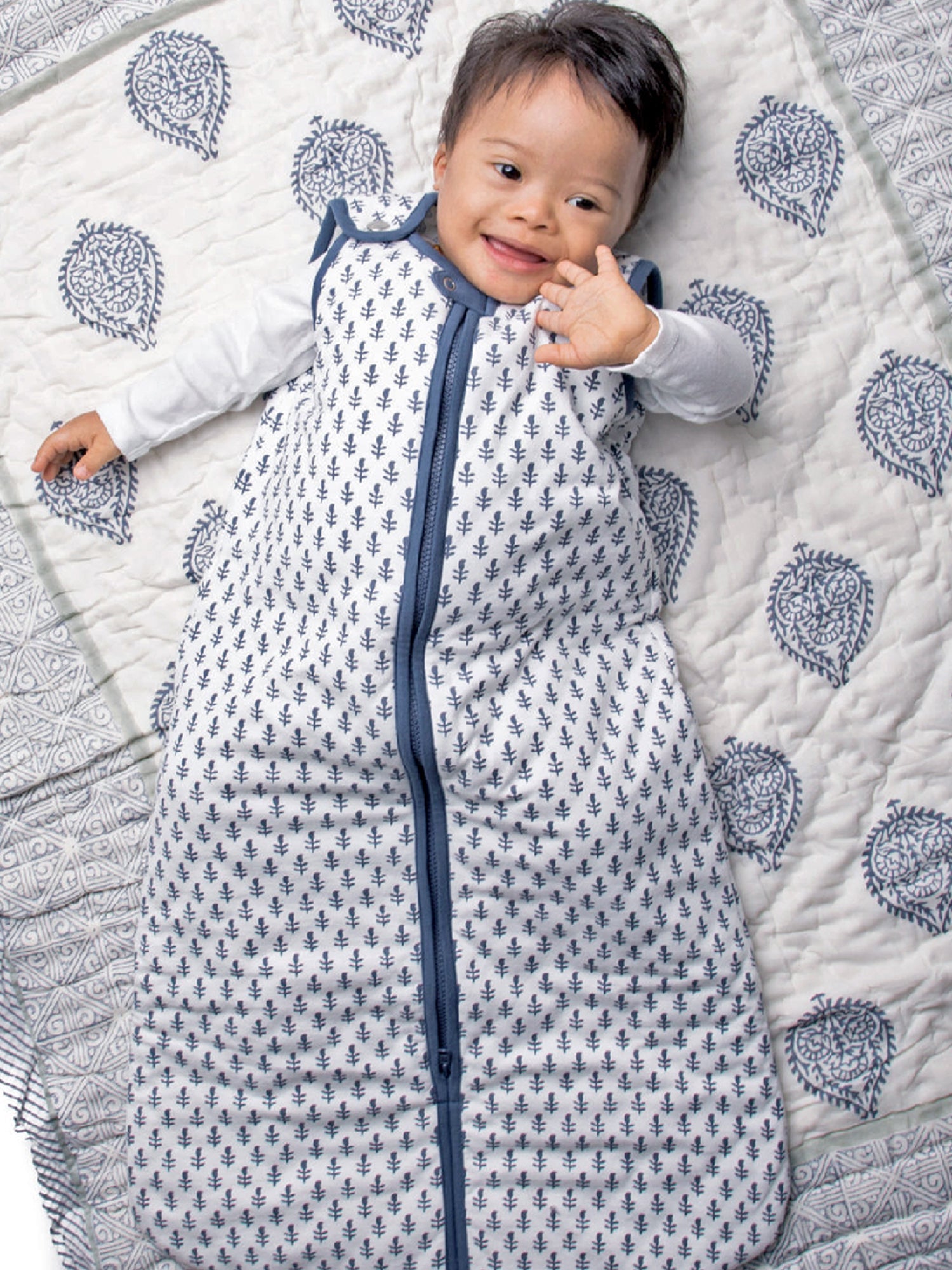 Malabar Baby TOG 0.6 (Lightweight) - Fort Blue Wearable Baby Sleep Sack