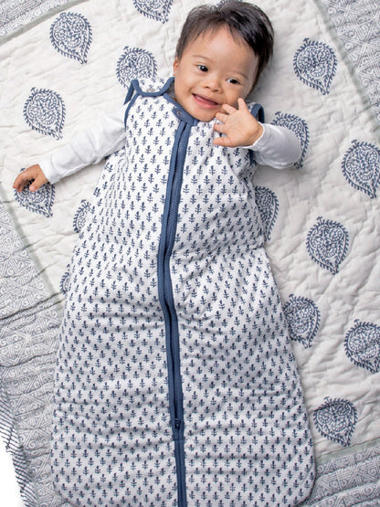 Malabar Baby TOG 0.6 (Lightweight) - Fort Blue Wearable Baby Sleep Sack