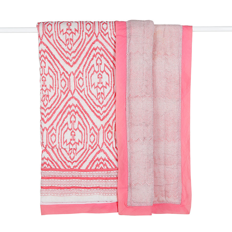 Malabar Baby Southside Pink Baby Quilt