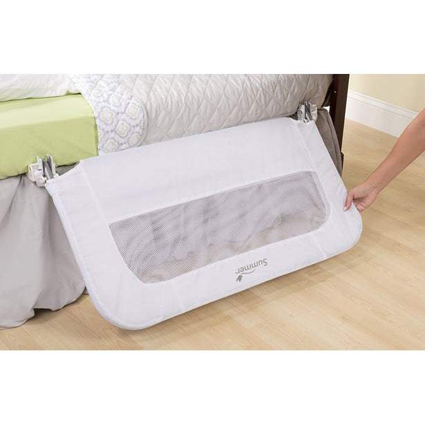 Summer Infant 2in1 Convertible Crib Rail To Bedrail || Fashion-White || Birth+ To 24months