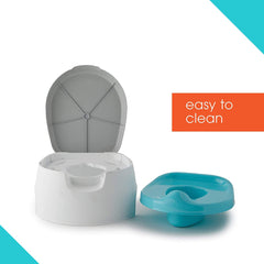 Summer Infant 2in1 Step Up Potty || Fashion-Blue & Grey || 18months to 48months