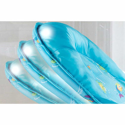 Summer Infant Blue Color Mothers Touch Deluxe Baby Bather || Distress Box