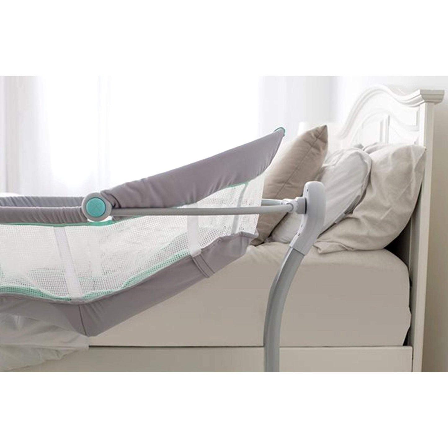 Summer Infant By Your Bed Bassinet Grey Birth+ To 6M - Distressed