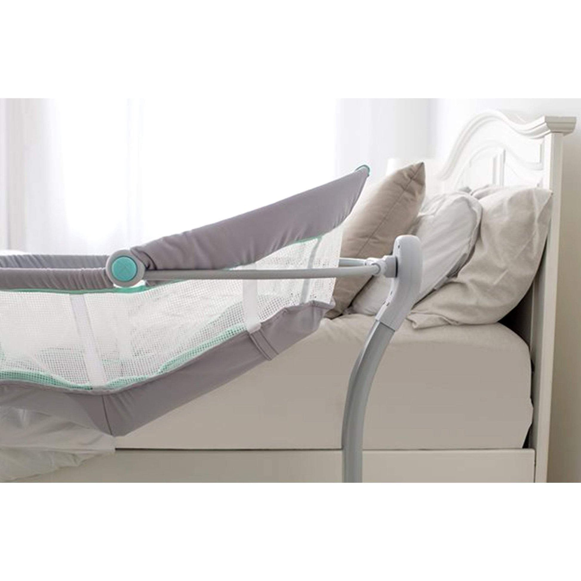 Summer Infant By Your Bed Bassinet Grey Birth+ To 6M - Distressed
