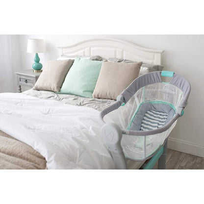 Summer Infant By Your Bed Bassinet Grey Birth+ To 6M - Distressed