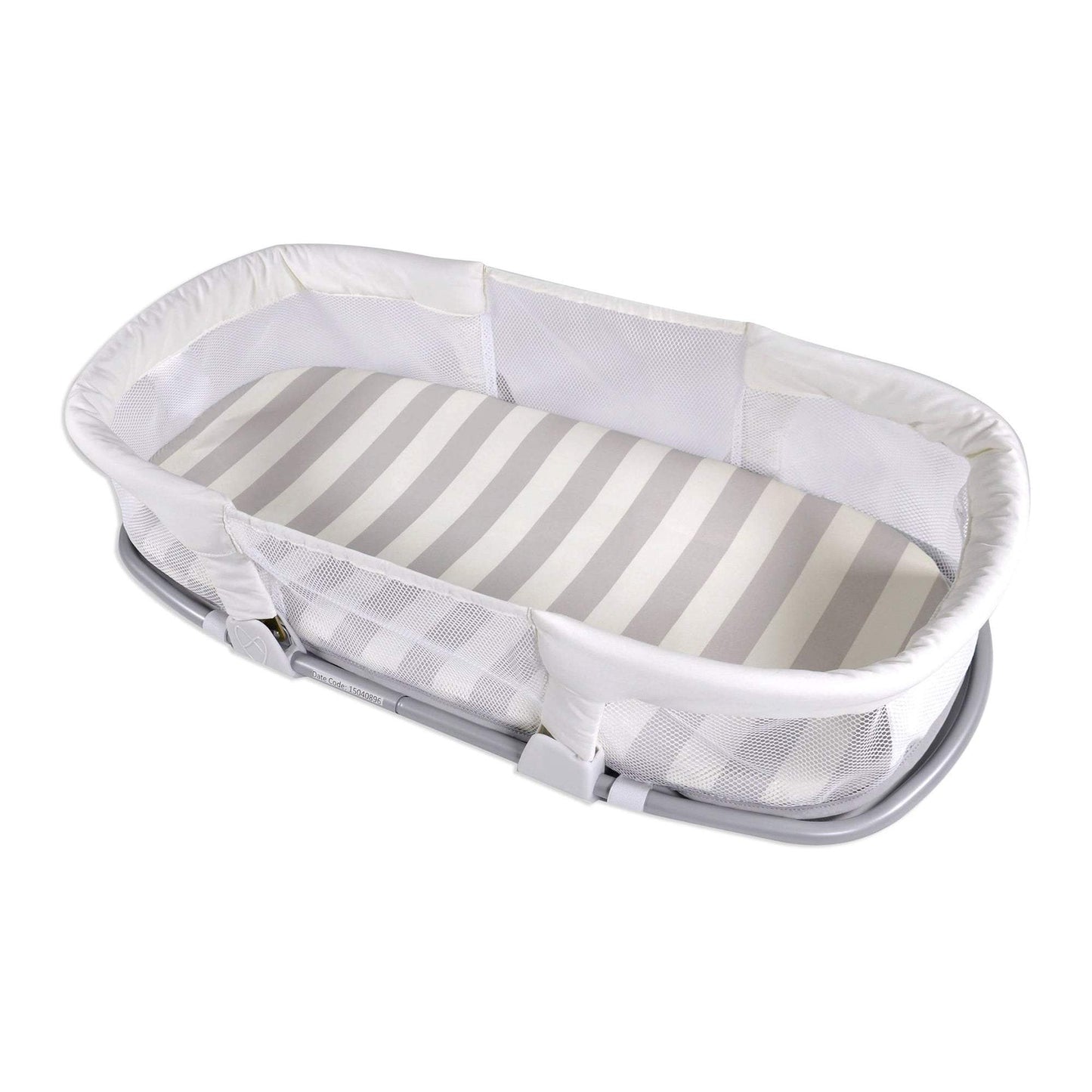 Summer Infant By Your Side Sleeper Bassinet || Fashion-Grey || Used for Birth+ to 6months