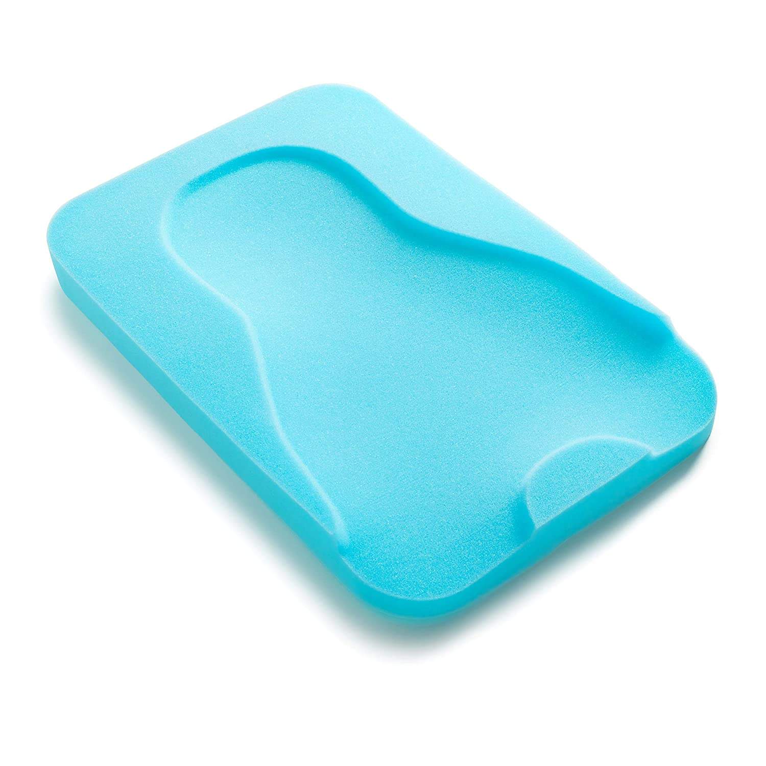 Summer Infant Comfy Bath Sponge Bath Accessory Aqua || Birth+ to 3months