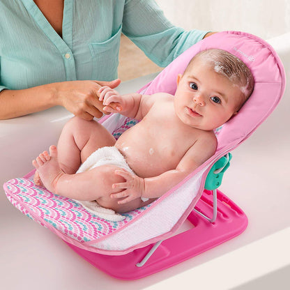 Summer Infant Deluxe Baby Bather Bubble Waves || Birth+ to 9months