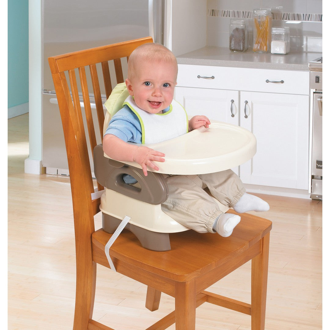 Summer Infant Deluxe Folding Booster Beige || 6Months To 24Months || Distress Box - Distressed