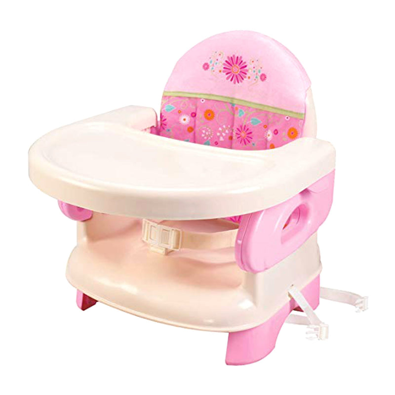 Summer Infant Deluxe Folding Booster Pink Happiness (6M To 24M) | Distress Box