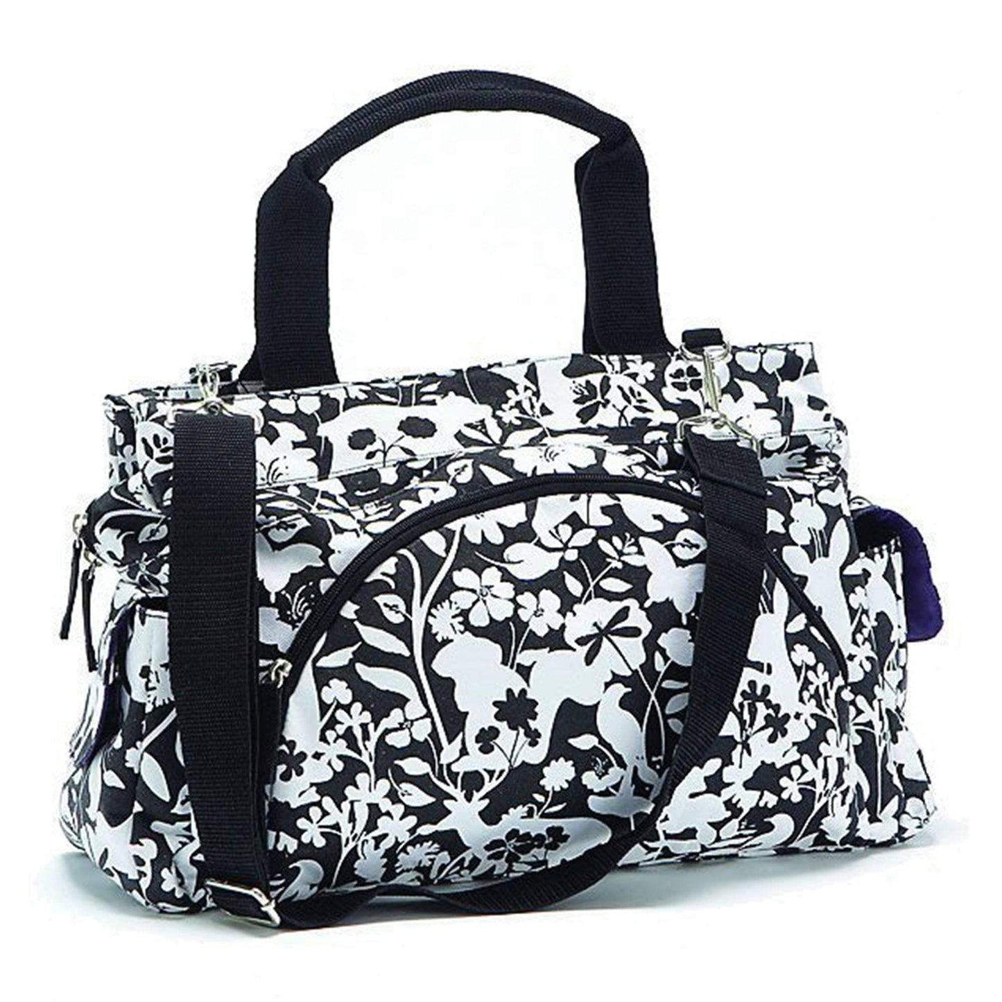 Summer Infant Easton Tote Diaper Bags  Black & White || Birth+ to 24months