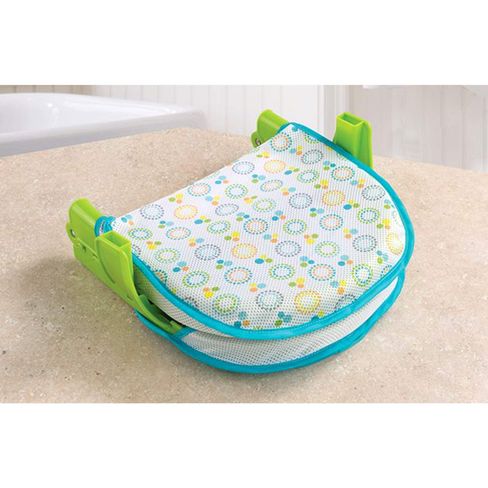 Summer Infant Folding Bath Sling With Warming Wings Green || Birth+ to 9months