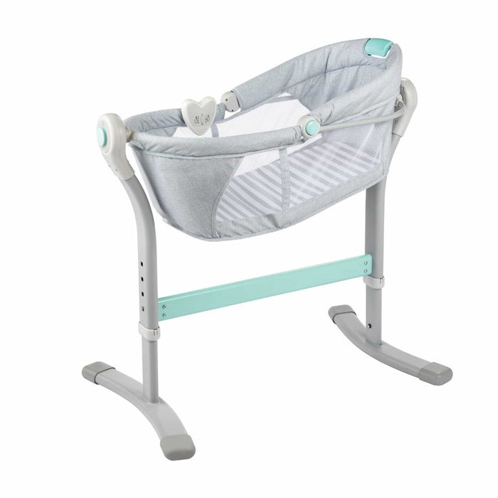 Summer Infant Grey & Teal By Your Bed Sleeper | Distress Box