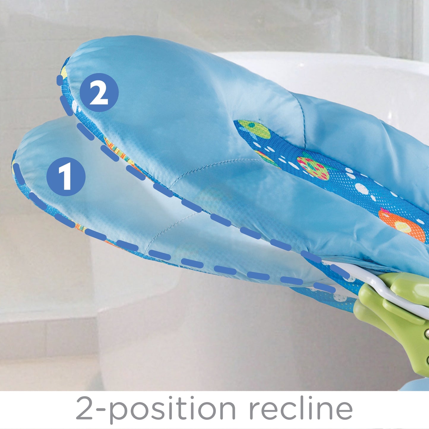Summer Infant Large Baby Bather Bubble Fish || Birth+ To 12Months || Distress Box - Distressed