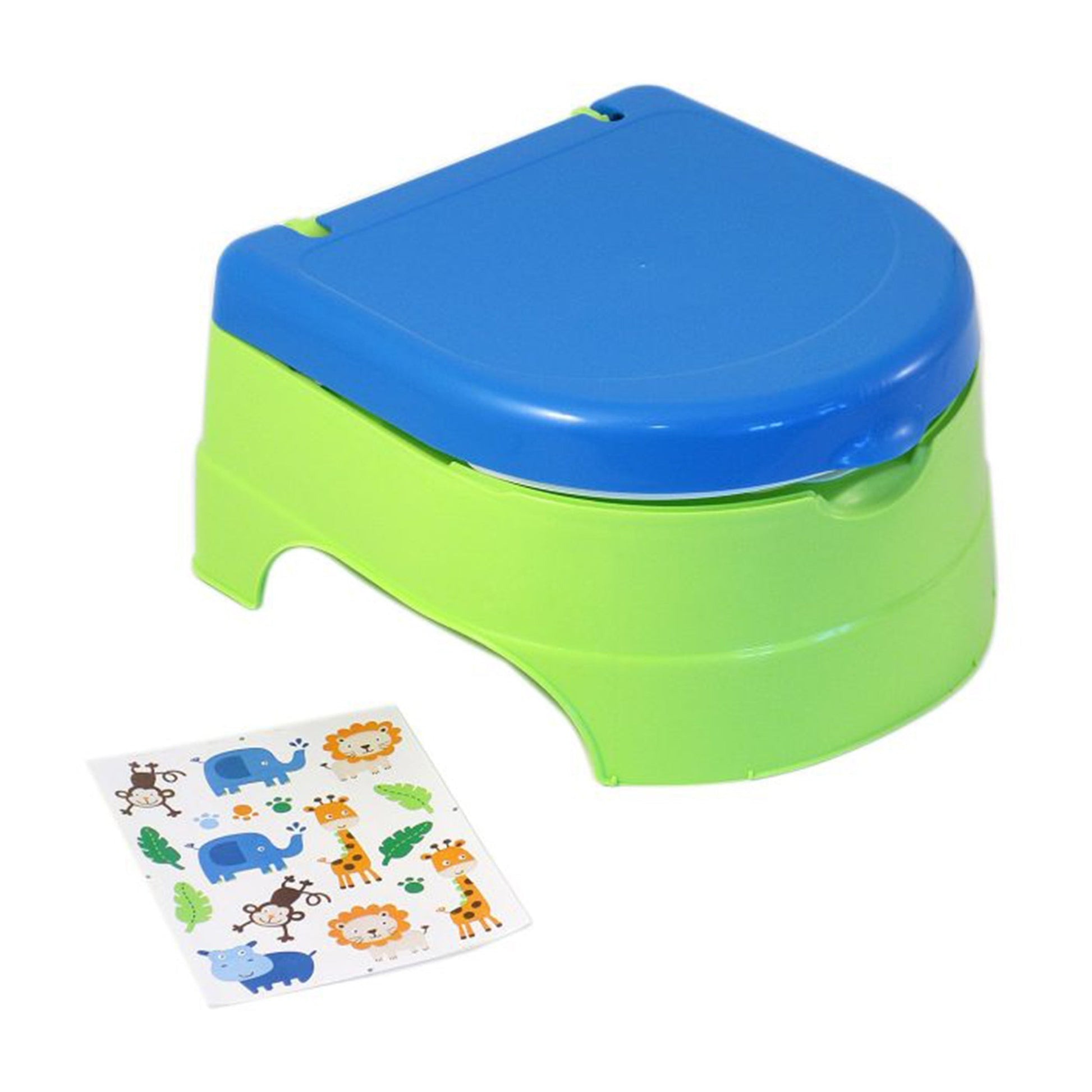 Summer Infant My Fun Potty - 8L Potty Training Blue & Green 6M To 18M - Distressed